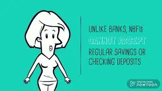 What is a Non-Bank Financial Institution (NBFI)? Powtoon Animation Explained.