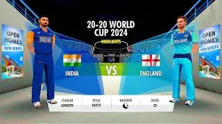 India V/S England India T20 World Cup 2024 Highlights Wcc3 TopG Gameplay