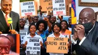 Atigya- Bring Back Ken Ofori Atta ,angry Members & top Officials Storm Addo residence in Kyebi
