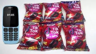 Omg Finally Got  Mobile Inside Tik Tok Snacks as Gift