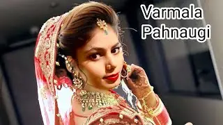 (Lockdown Marrege) Varmala pahnaungi piya ke rang rang jaungi || Pintu weds manisha sadi video