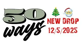 50 WAYS Pocket Pocket EDC Hanks - NEW DROP 12/5/2025