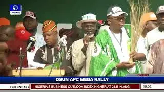 Battle For Votes: Osinbajo, Tinubu, APC Govs Storm Osun Mega Rally Pt.1 |Live Event|