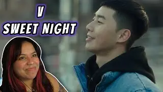 V - Sweet Night (ITAEWON CLASS OST Part.12) | first time REACTION