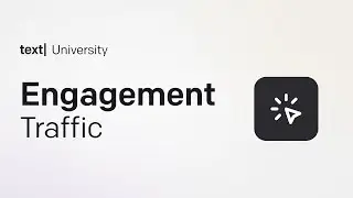 Engagement &ndash; Traffic | Text University | Real-Time Visitor Tracking in Text App
