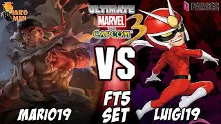 UMVC3 FT5 Set - Mario19 VS Luigi19