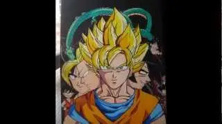 DRAGON BALL GOKU LIFE - GraffPainter elDude