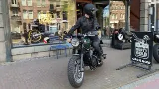 Rusty Gold Moto Catwalk: Beautiful Triumph Bonneville Scrambler