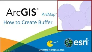 Буфер ArcGIS - Анализ буфера ArcGIS - Учебное пособие Arcmap для начинающих