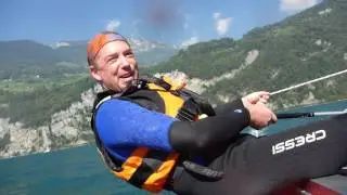 Katamaran Segeln Walensee