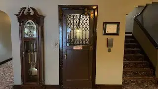 Antique 1930s Unknown Traction Elevator - La Salle Apartments, Seattle, WA