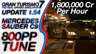 Mercedes Sauber C9 800pp Fastest Tune - Gran Turismo 7 - Sardegna 800 Setup (GT7 1.54 Money Grind)
