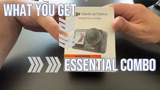 DJI OSMO ACTION 4 ESSENTIAL COMBO | UNBOXING