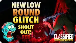 BO4 Zombie Glitches: New Low Round Glitch Classified + Shoutout Feb - Black Ops 4 Zombie Glitches