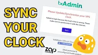 FiveM/txAdmin - How to Update/Sync your Windows VPS clock