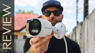 Обзор камеры видеонаблюдения Amcrest 8MP с двумя объективами и панорамным обзором 180&deg;, POE &mdash; IP8...