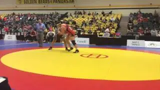 2015 CIS Championships: 120 kg Kyle Nguyen vs. Ahmed Ramadan