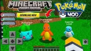 REAL COBBLEMON MOD - ANDROID | HOW TO DOWNLOAD COBBLEMON MOD IN MINECRAFT PE