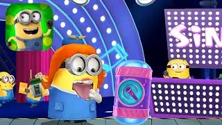 Despicable me Minion rush Airline bob NEW QUEST ROOM Sing Out prize pod gameplay ios android