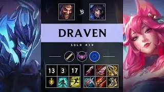 Draven Mid vs Ahri - EUW Master Patch 25.11
