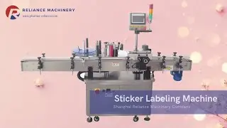 Table top cannabis oil dropper bottle labeling machine, manual sticker labeler equipment RELIANCE