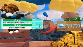 Claiming 440 Billion Damage in Gems | Damage Task LIMIT - All Star Tower Defense