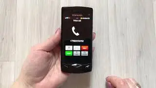 Samsung Wave (GT-S8500) Incoming call