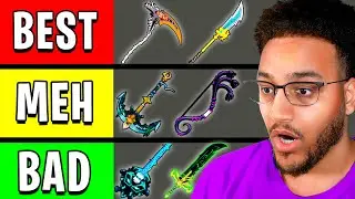 Ranking EVERY WEAPON Worst to Best In Blox Fruits!