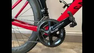 Canyon aeroad cf slx rim brake . red/black