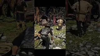 Лагерь братьев Скиннер: жестокие бои | Red Dead Redemption 2 &mdash; без меткого меча