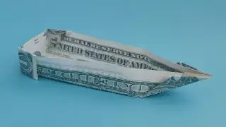 My MONEY BOAT | Simple Dollar Origami | Tutorial DIY by NProkuda