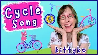 Cycle Song for Kids | Unicycles, Bicycles, & Tricycles!