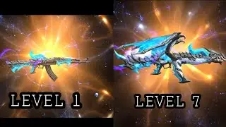 UPGRADE TO DRACO AK LEVEL 1 TO LEVEL 7 MAX😱😱😱😱