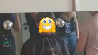 Athena face reveal & Get his Hair Cut In PMCO