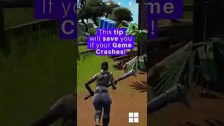 This TIP will save you when your game crashes. #shorts #gaming