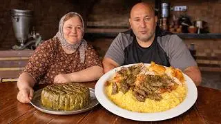 Два легендарных блюда в одном видео! Долма и плов от мастеров!