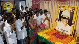 MGR Birthday Celebration | DMDK Head Office Event Tamil