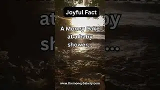Joyful Fact - Gifting Money Cakes  #moneycake #babyshowergift #uniquegift #cashgifts #themoneybakery