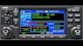 Garmin 430 Direct-To Page Fields
