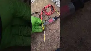 ABS circuit testing (with an LED test light) #shorts #ABS