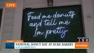 Where's Steve? Celebrate National Donut Day