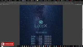 LOOPX ICO LENDING   GO TO THE MOON 2018