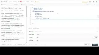 LeetCode 1021. Remove Outermost Parentheses JavaScript Solution