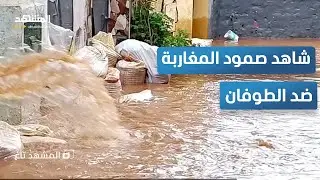 3 لقطات تحبس الأنفاس من المغرب.. معجزة إنقاذ شاب جرفه الفيضان – المشهد تاغ