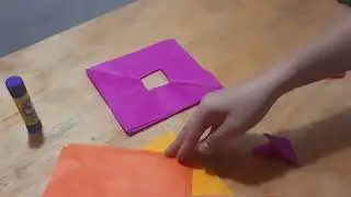 Guirnalda de papel china. Fácil y rapida. Día de muertos.