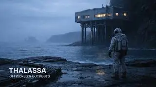OFFWORLD // Thalassa - Sci Fi Rain & Ambient Music for Deep Sleep (4 Hours)