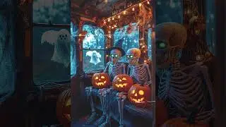 Halloween Ghostly Music Space 👻