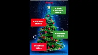 Christmas app on Code.org app lab