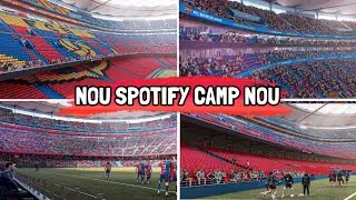 Absolutely STUNNING! New Rendering Design of Spotify Camp Nou! Home of Barcelona! CAPACITY: 105,000