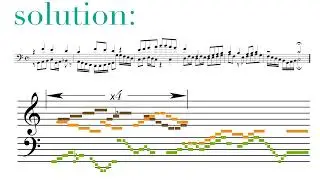 Kirnberger 1:2:4:8 puzzle canon
